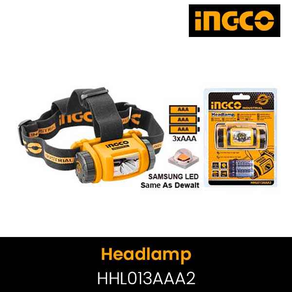 INGCO HEAD LAMP HHL013AAA2