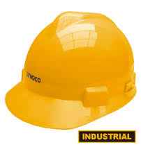 INGCO SAFETY HELMET - YELLOW INDUSTRIAL HSH01