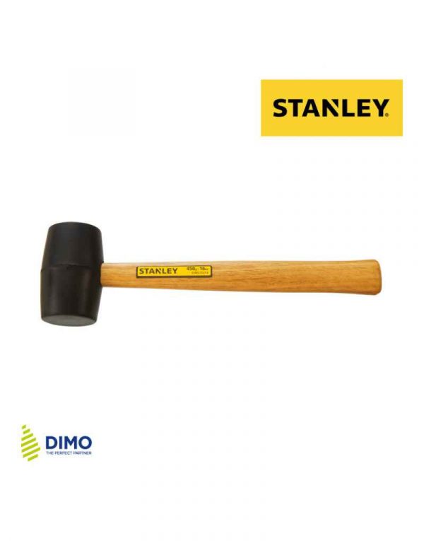 Rubber Mallet Hammers - Wooden Handle 450grs/16 oz OGS-STHT57527-8