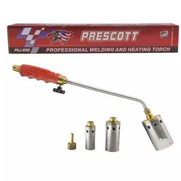 PRESCOTT Heating Torch c/w 3 Size Blower Head PKJ-500