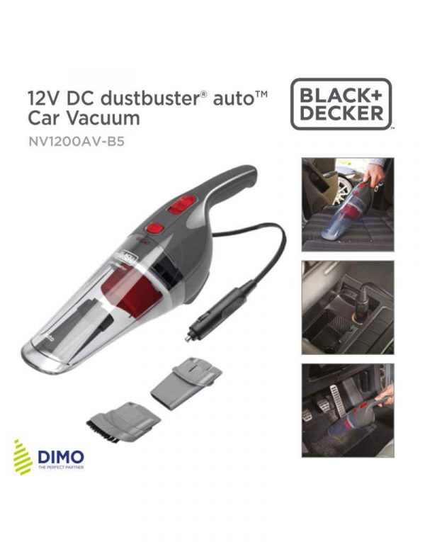 Black and Decker 12V DC Auto Vacuum OGB-NV1200AV-B5