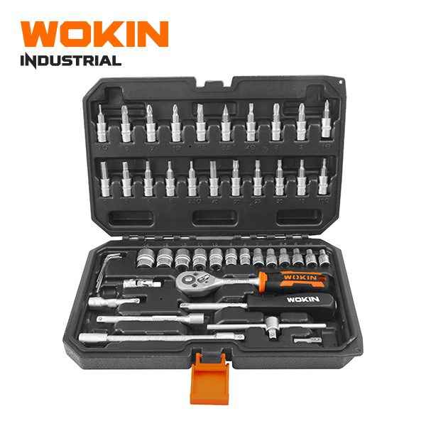WOKIN Socket Sets 1/4" 46pcs 155146
