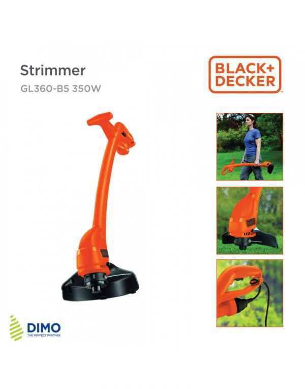 Black and Decker Electric Grass Trimmer GL360-B5