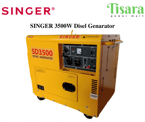 SINGER Diesel Generator 3.5kW SD3500