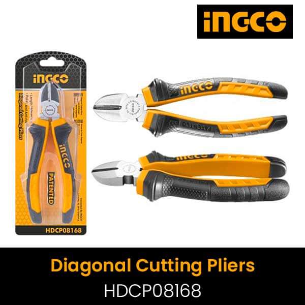 INGCO Diagonal cutting pliers 6" HDCP08168