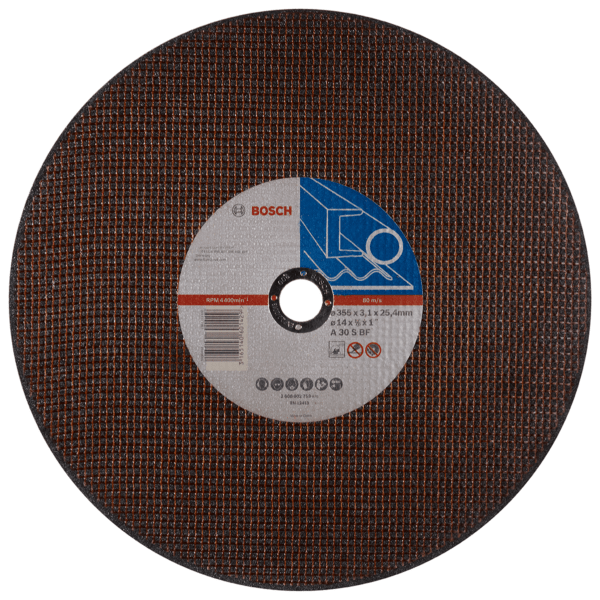 BOSCH Metal Cutting Disc for Chop Saws 355mm 2608602759