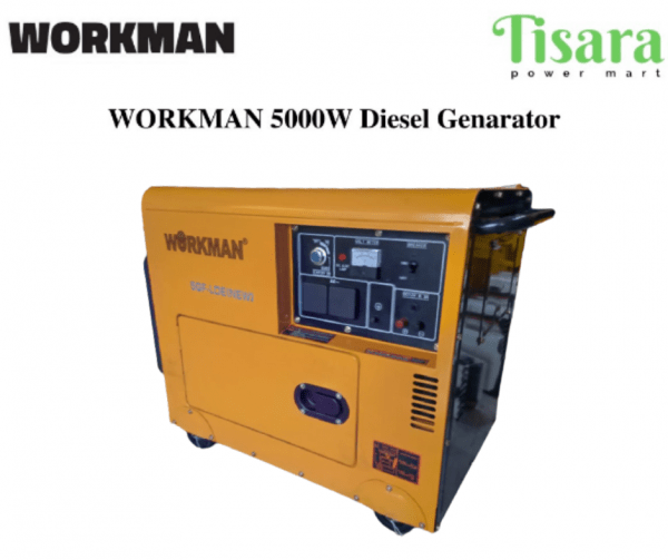 WORKMAN Diesel Generator 5kW KJ109A
