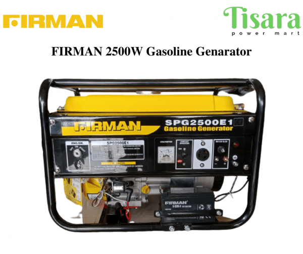 FIRMAN Gasoline Generator 2.5kW SPG2500E1