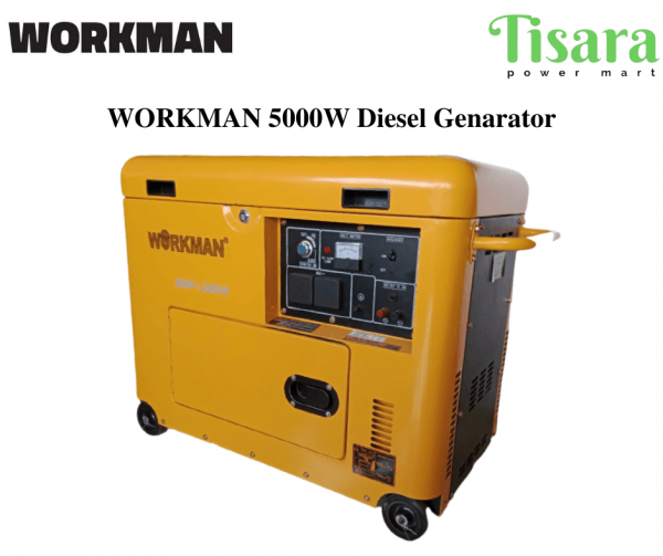 WORKMAN Diesel Generator 5kW KJ208