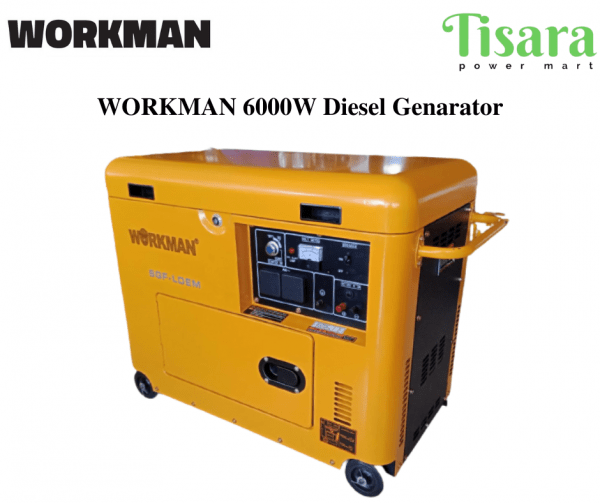 WORKMAN Diesel Generator 6kW KJ209