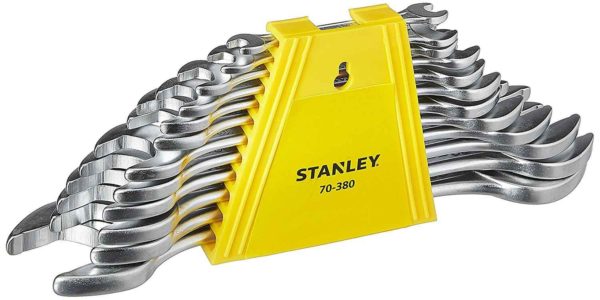 STANLEY Double Open End Spanner Set 12Pcs OGS-70-380E